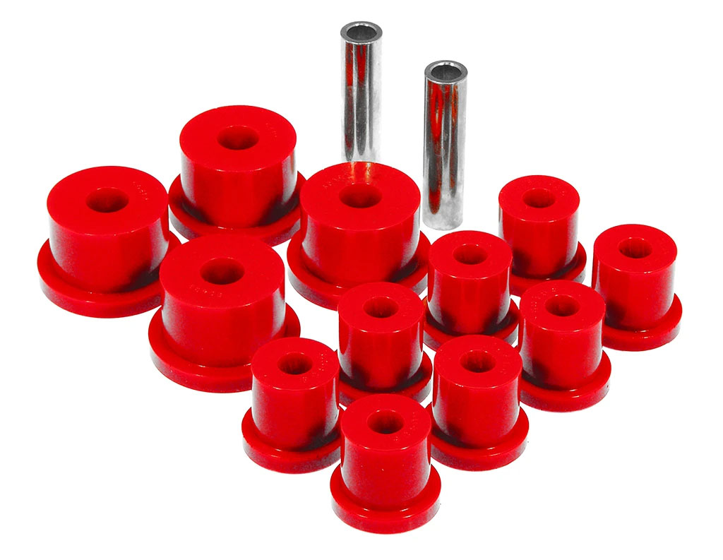 FORD Mustang 64-66 Rear Spring Eye & Shackle Bushing Kit (9/16” Shackle Bolts) #6-1052