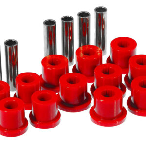 CHEVY/GMC TRUCKS 2WD Pickup 1/2 - 3/4 & 1 Ton with 1550 to 2000 Ibs. Spring Rating (81-87) Rear Spring Eye & Shackle Bushing Kit (w/ 1-3/8” OD Frame Shackle Bushings) #7-1002
