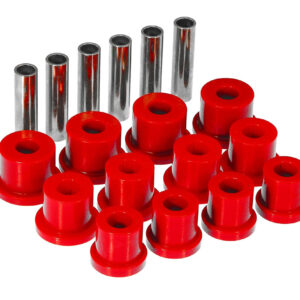 CHEVY/GMC TRUCKS 4WD Pickup 3/4 1 Ton with 3000 to 3500 Ibs. Rating (81-87) Rear Spring Eye & Shackle Bushing Kit (w/1-3/8” OD Frame Shackle Bushings and 1-3/8” 1-1/2” 1-3/4” GM Spring ODs) #7-1004