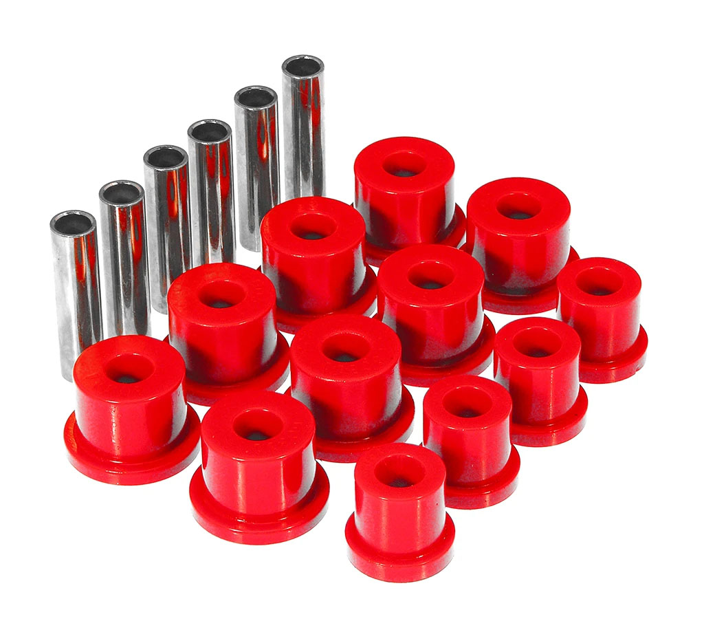 CHEVY/GMC TRUCKS 4WD Pickup 1 Ton with 3950 Ibs. Rating (81-87) Rear Spring Eye & Shackle Bushing Kit (w/1-3/8” OD Frame Shackle Bushings) #7-1006